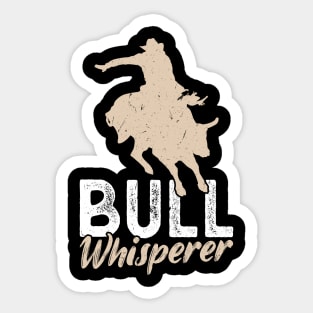 Bull Whisperer - Bull Rider Sticker